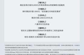 领克900的官方保养券如何领取？