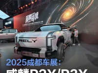 2025成都车展:奇瑞威麟P2XP3X发布
