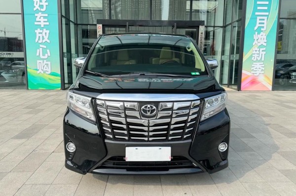 18款丰田埃尔法欧规充足唯美的车身给你不一样的感觉现车降价