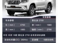 18款平行进口丰田霸道2700节油效率高越野丰田霸道2700配置及价格