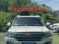 16款丰田酷路泽4000中东丐版配置2气双油底挂备胎天窗版报价优惠